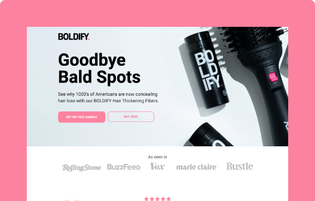 Hair Thickening Fibers – BOLDIFY INC.