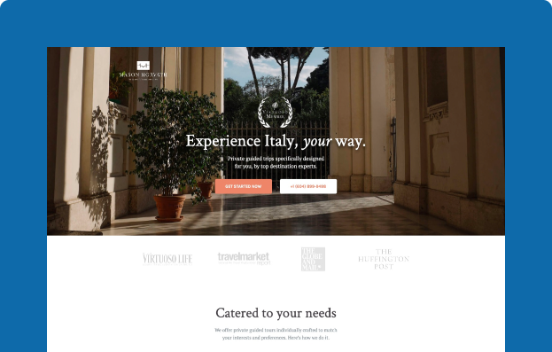 Mason Horvath Landing Page